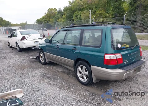2001 Subaru Forester S из США, поврежденный, VIN JF1SF655X1H708179